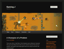 Tablet Screenshot of gaming.juliobiason.net