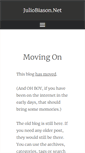 Mobile Screenshot of juliobiason.net