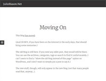 Tablet Screenshot of juliobiason.net